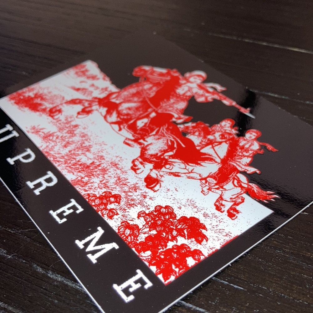 (1) Supreme Sticker - Picture 2 of 3